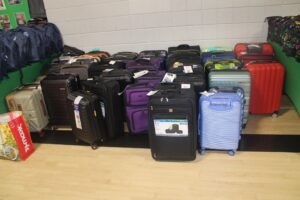 46 Suitcase given at the Ulitmate Birthday Party